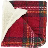 Unique living Plaid Eloise Rood 130 X 160 X 10 Cm