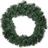 Intratuin Kerstkrans Winterberg Met 100 Lampjes Warm Wit D 60 Cm