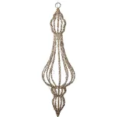 Intratuin Kersthanger Sem Goud Met Verlichting D 19 H 63 Cm