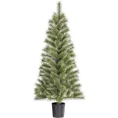 Black Box Kunstkerstboom Glendon Besneeuwd D 60 H 120 Cm