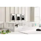 BMS - Kinderbed - 120x200 - Wit - Met Matras