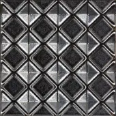 Navale Kolore wandtegel decor 15x15cm zilver