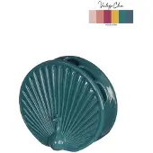 Ideas 4 Seasons Vaas Peacock Petrol Ø6,5x15x13,6cm Blauw blauw Keramiek Vaas