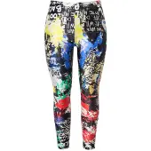 Angel of Style Leggings blauw / geel / rood / zwart