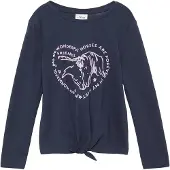 s.Oliver Shirt marine / lavendel