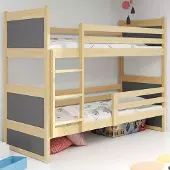 BMS - Bunk Bed - 90x190 - Jeugd - Pine/Graphite