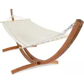 Oviala - Hangmat op een wit houten frame - Manille