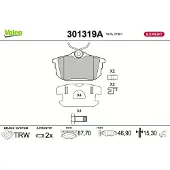 Valeo 301319A Remblokken