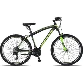 Altec Hardtail Mountainbike Camaro MTB 27.5 Inch 45 cm Unisex 21V V-Brakes Zwart/Groen