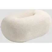 Homla - Pouf - Ecru - 82x52x34 cm