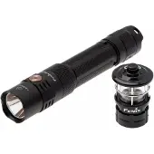Fenix PD35R ACE, 2000 lumen programmeerbare zaklamp met CL01 mini-lantaarn, set