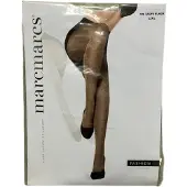 Marcmarcs fantasie panty maat XXL taupe/zwart
