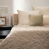 Hobby Hall - Narzuta - Beige - 200x220 cm - Żakardowa Mikrofibra