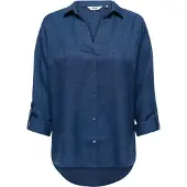 ONLY Blouse 'ONLRILLO MELLI' blauw denim