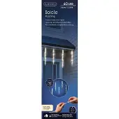 Lumineo Decoris Led Ijspegelverlichting - 60 Led's - Warm Wit - 40cm - Binnen & Buiten