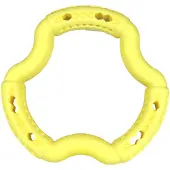 Vadigran Hondensnack Ring Geel Flexibel Kauwspeelgoed