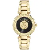 Philipp Plein Analoog horloge 'OPIUM' goud / zwart