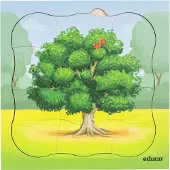 Educo Groeipuzzel bos - Eikenboom