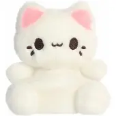 PALM PALS Tasty Peach Kat (Wit) Pluche Knuffel 15 cm