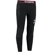 Gladiator Sports Padded Legging Kids Zwart Rood Wit