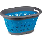 Kampa Collapsible Laundry Basket wasmand Ovaal Blauw