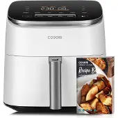 Cosori Turboblaze heteluchtfriteuse, 9-in-1 airfryer XXL 6 liter, stillere DC-motor