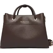 Valentino Handtas 'ALEXIA' donkerbruin / goud