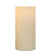 Anna's Collection Oplaadbare led kaars 7,5 x 15 cm | Wit | Bewegende vlam
