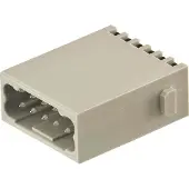Harting Han DD Module-steekcontact (M), Quick-Lock-aansluiting, 12-polig, 250V, 10A - 1 stuk