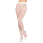 Glamory ouvert 20 den panty maat M-40/42) wit