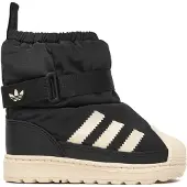Adidas Originals Snowboots 'Superstar 360' zwart / wit
