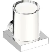 Keuco Edition 90 - Zeepdispenser met houder, mat glas/chroom 19052019000