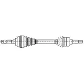 METELLI 17-0921 Aandrijfas