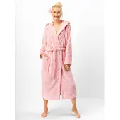Key Warme Badjas Dames Roze LGL 565 S/M