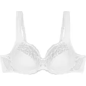 Triumph Niet voorgevormde bh Modern Lace+Cotton | Maat: 95D | Kleur: Wit