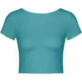 Sloggi Top ' ZERO Feel 2.0 Crop Top ' turquoise
