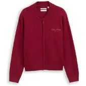 Tom Tailor Gebreid vest rood