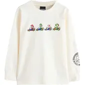 Next Shirt geel / groen / rood / wit