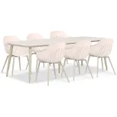 Lifestyle Garden Furniture Lifestyle Lissabon/Vienna 240 cm dining tuinset 7-delig