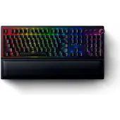 Razer BlackWidow V3 Pro, Bekabeld en draadloos, USB + RF draadloos + Bluetooth, Mechanische schakelaar, QWERTY-indeling, RGB LED-verlichting, Zwart
