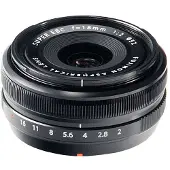 Fujifilm Objectif hybride Fuji XF 18mm f/2 R Noir
