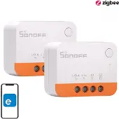 Sonoff Slimme Mini Zigbee-schakelaar Zbminil2 Slimme Controllers 2 Eenheden