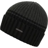 Chillouts Muts 'Malik' donkergrijs / zwart