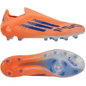 Adidas F50 Elite Laceless AG Coral Blaze - Beam Orange/Blauw/Wit