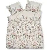 Vandyck Dekbedovertrek Rosalie Cream Tan Satijn-240 x 200 / 220 cm | Lits-Jumeaux