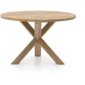 Rough furniture + 10% kassakorting | ROUGH-Y dining tuintafel ø 120cm (h:75cm)