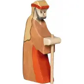 Holztiger Houten figuur - - Herder met stok 2 - Voor kinderen vanaf 3 jaar