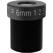Axis - CCTV-lens - 12,7 mm (1/2") - M12-aansluiting - 6 mm - f/2.0 (verpakking met 4) - geschikt voor Q6010-E, Q6100-E, 50 Hz