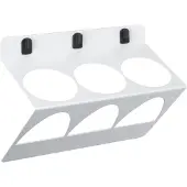 Bott Spuitbushouder | 3-voudig | breedte 225 mm d. max. 68 mm | passend voor geperforeerde platen | 1 stuk - 14021055.16V - 14021055.16V