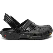 Crocs Clogs 'Batmobile' geel / rood / zwart